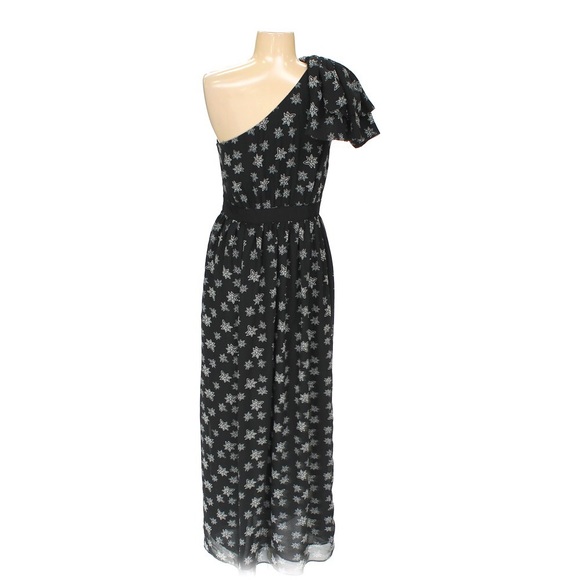 Kate Young Target One Shoulder Star Print Maxi - Picture 2 of 7